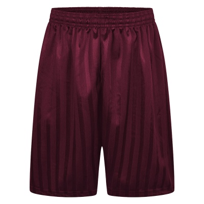 Burgundy PE Shorts