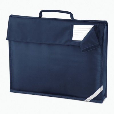 Plain Navy Book Bag