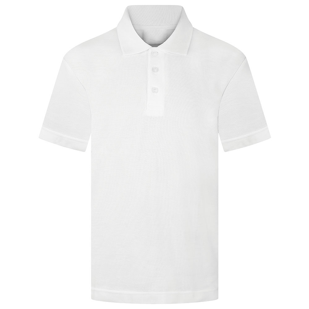 Plain White Polo - Smarty Pants Schoolwear