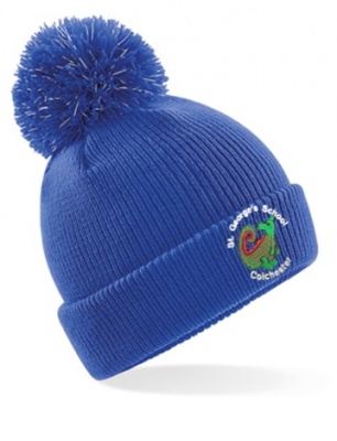 St George’s Infant and Juniors Reflective Bobble Hat
